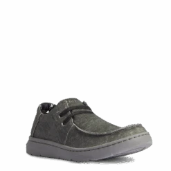 Ariat Men's Hilo Stretch Charcoal Canvas Shoes 10038391
