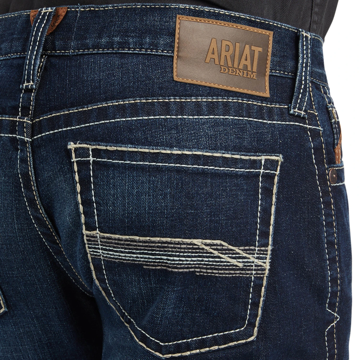 AriatĀ® Men's Modern M8 Ricardo Slim Leg Jeans 10042203 - Image 3