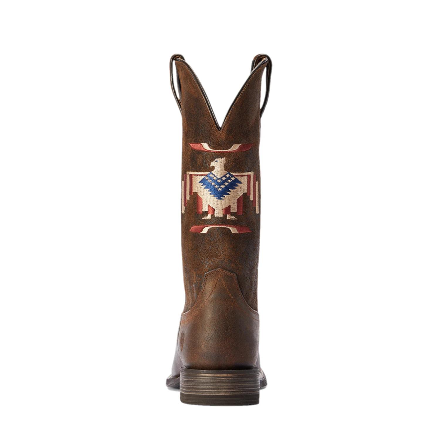 AriatĀ® Men's Circuit Thunderbird Chimayo Saddle Up Brown Boots 10042499 - Image 4