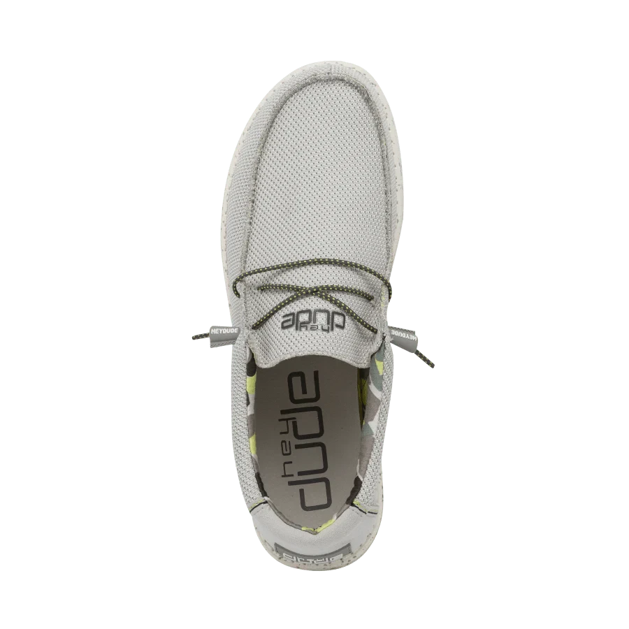 Hey Dude Men's Wally Sox Fog Shoes 110353080 - Image 2