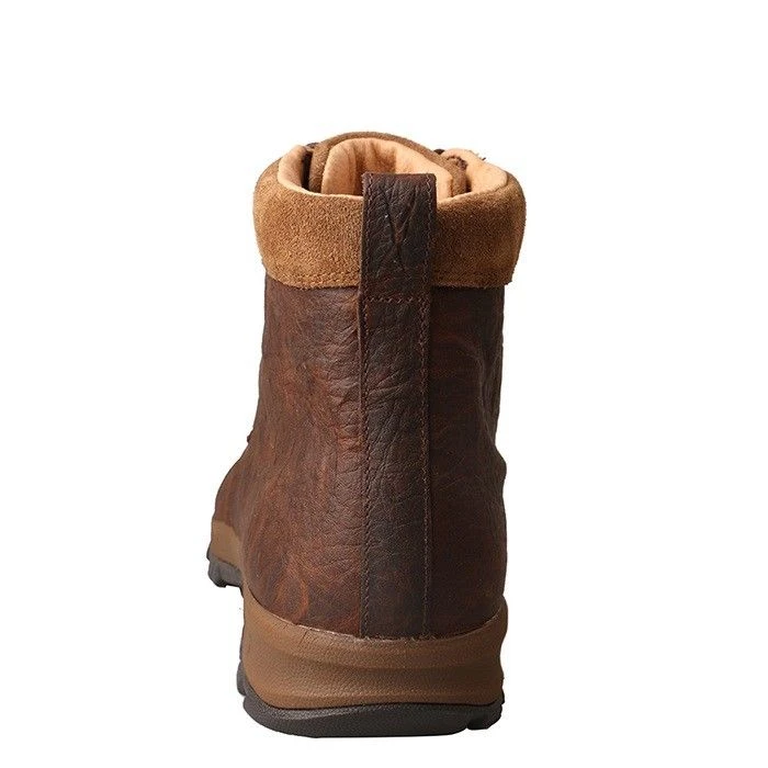 Twisted X Men's Hiker Dark Brown Waterproof Lace-Up Boots MHKW004 - Image 4