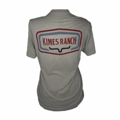 Kimes Ranch® Men's Logo Dodson Cream Beige Graphic T-Shirt DT-CRM