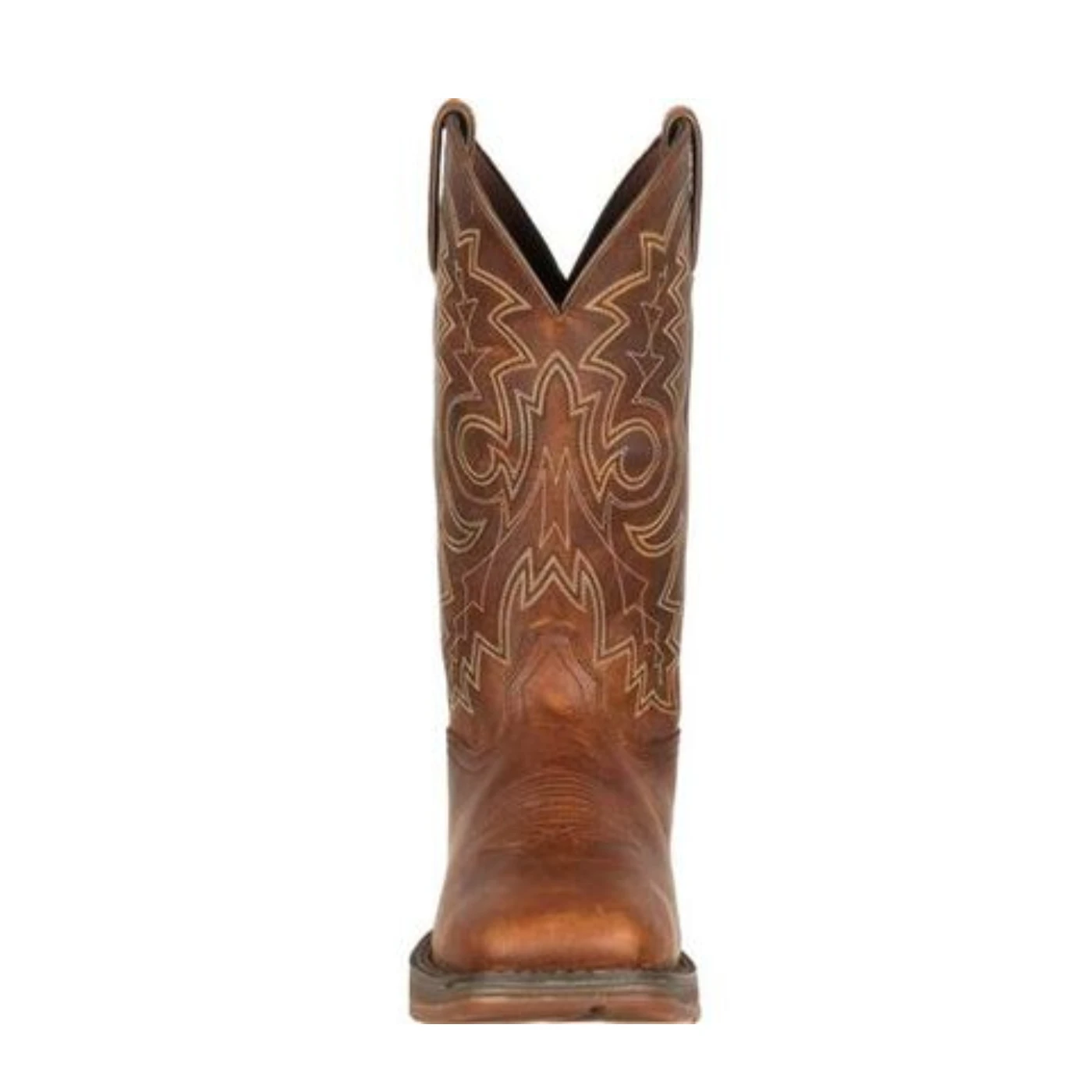 Durango® Men's 12" Western Brown Square Toe Work Boots DB4343 - Image 5