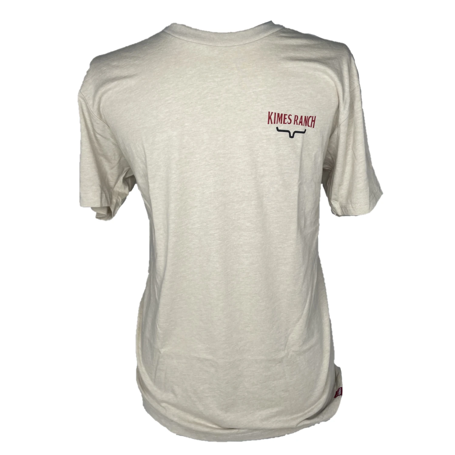 Kimes Ranch® Men's Logo Dodson Cream Beige Graphic T-Shirt DT-CRM - Image 2