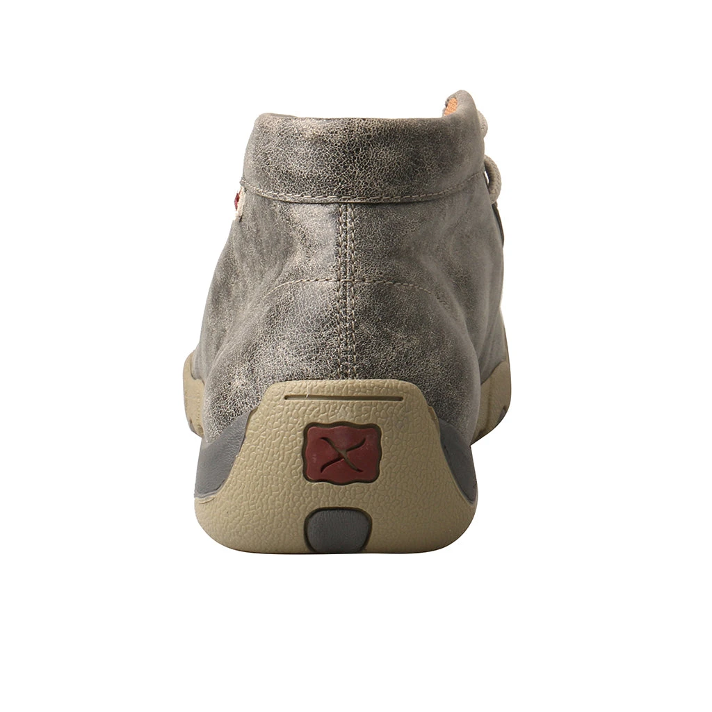 Twisted X Men's Chukka Driving Moc Grey Lace Up Shoes MDM0072 - Image 3