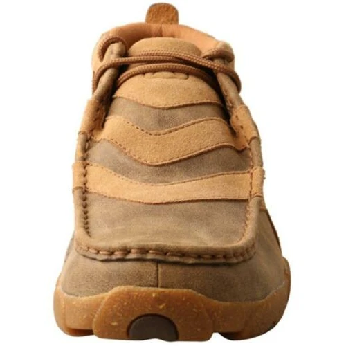 Twisted X® Men's Bomber Brown Lace Up Chukka Driving Moc MDM0089 - Image 4