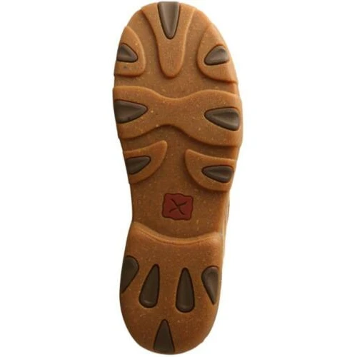 Twisted X® Men's Bomber Brown Lace Up Chukka Driving Moc MDM0089 - Image 6