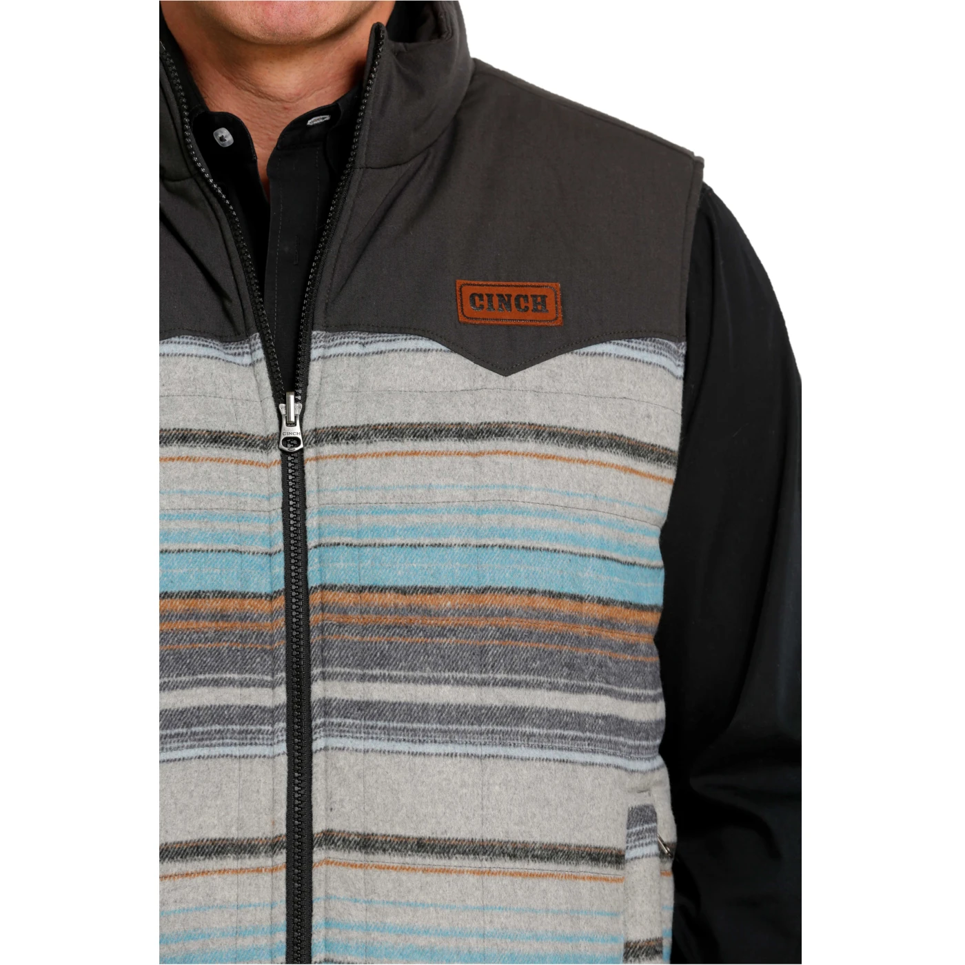 Cinch® Men's Color Block Reversible Vest MWV1576001 - Image 3