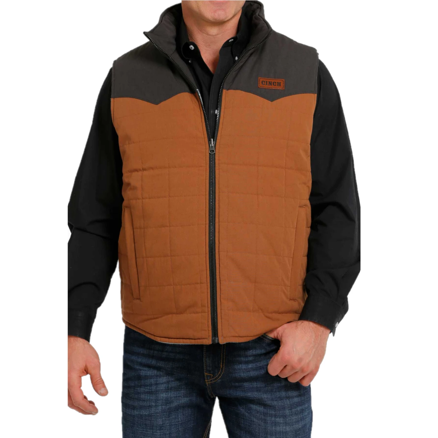 Cinch® Men's Color Block Reversible Vest MWV1576001 - Image 4
