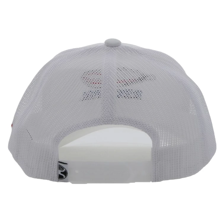 Hooey® Men's Resistol Logo White Trucker Cap 2351T-WH - Image 3