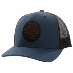 Hooey® Men's Resistol 6 Panel Blue Trucker Cap 2250T-BLBR