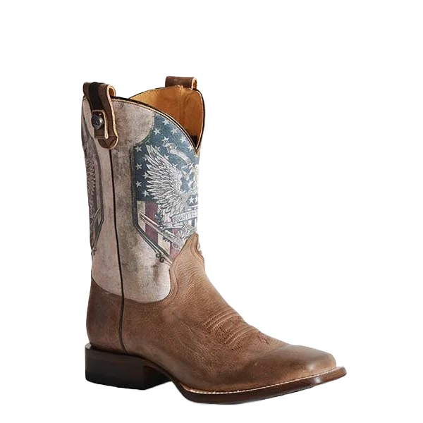 Roper Men's 2nd Amendment Flag Conceal Carry Boots 09-020-8283-8272