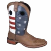 Smoky Mountain® Men's Stars And Stripes Square Toe Western Boots 4880