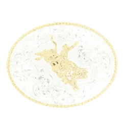 Crumrine®Rope Edge Bull Rider Belt Buckle C06150