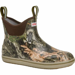 XTRATUF Men's Ankle Deck Mossy Oak Country DNA Boots XMAB-MDNA