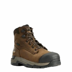 Ariat Men's Brown Mastergrip Defend H2O Work Boots 10029523