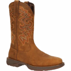 Durango® Rebel™ Men's Waterproof Russet Western Boot DDB0361