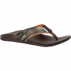 XTRATUF Men's Mossy Oak Bottomland Brown Auna Sandals AUNMMOB