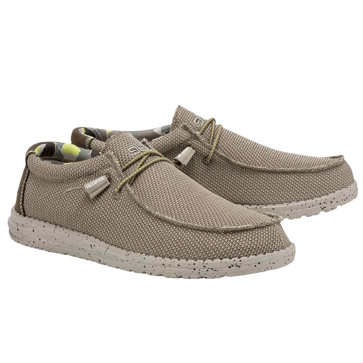 Hey DudeĀ® Men's Wally Stretch Camel Shoes 110351517