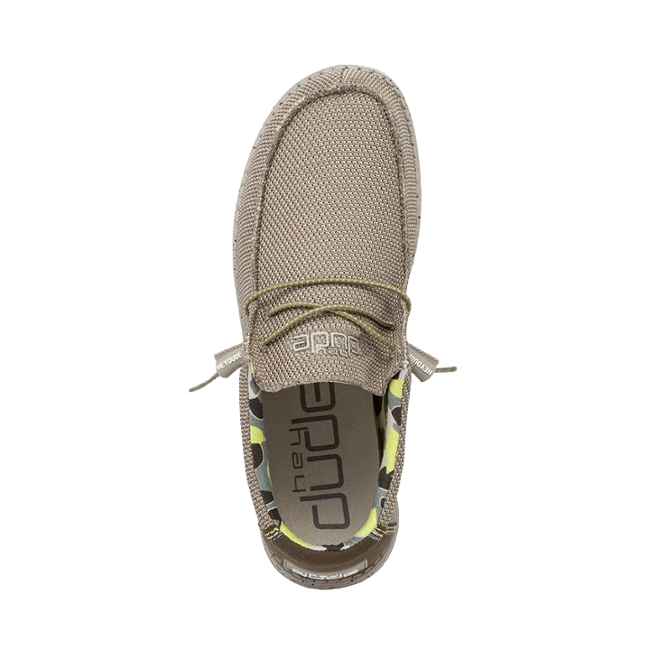 Hey DudeĀ® Men's Wally Stretch Camel Shoes 110351517 - Image 2