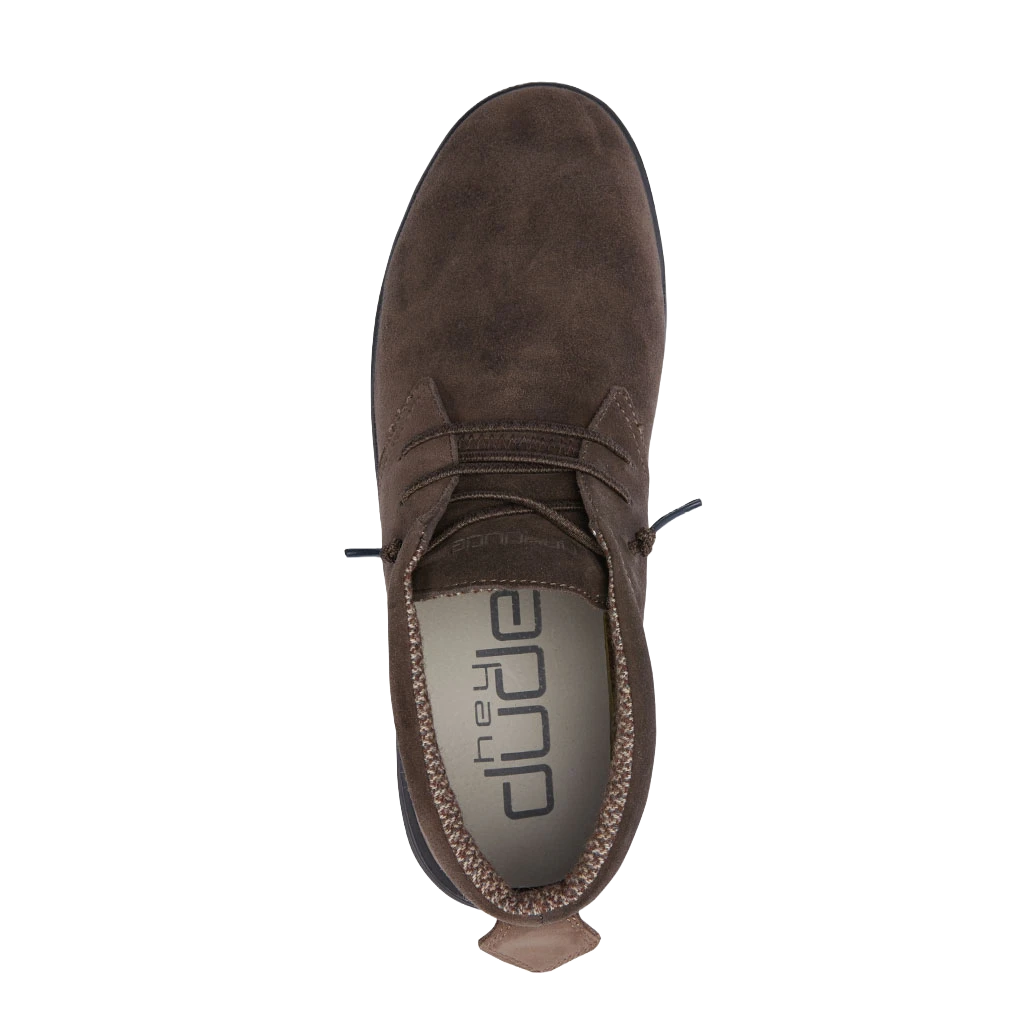 Hey Dude Men's Jo Suede Java Shoes 112371813 - Image 2