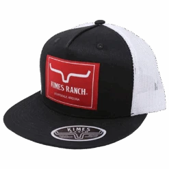 Kimes Ranch Blaster Black Trucker Cap BLAST-BLK