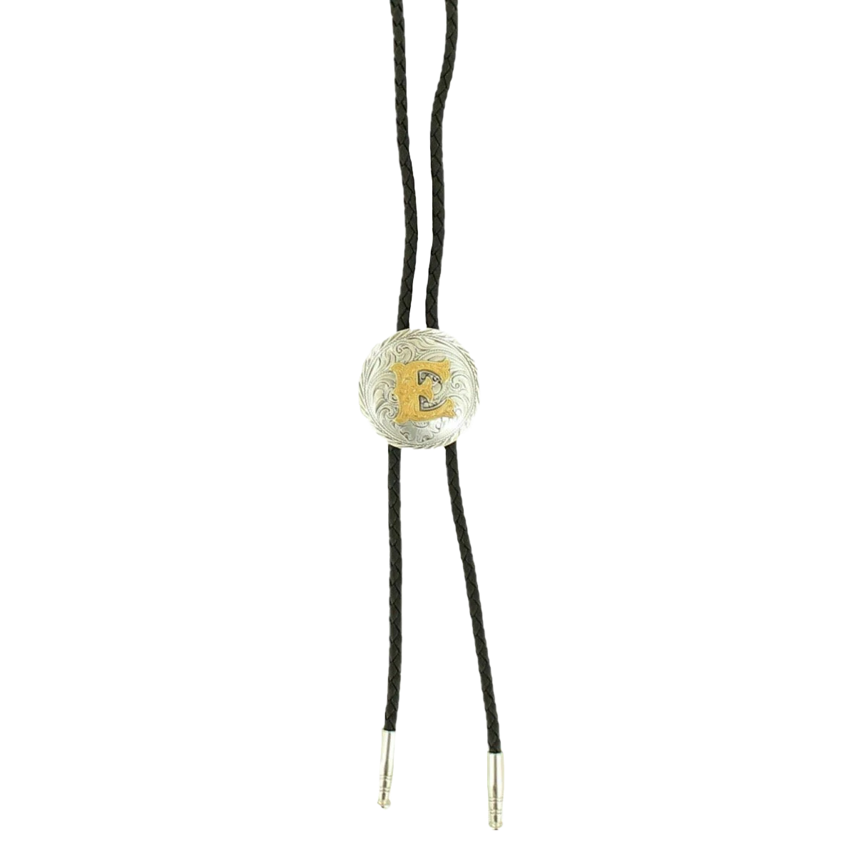 M&F Western Double S Men's Initialed Bolo Tie 22164