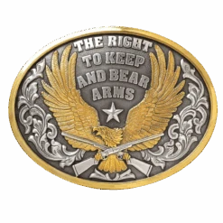 Nocona Right To Bear ArmsBelt Buckle 37117