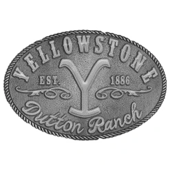 Changes Yellowstone "Dutton Ranch" Brand Belt Buckle 66-950-57