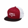Kimes Ranch Huxton Dark Red Trucker Cap HUX-DR