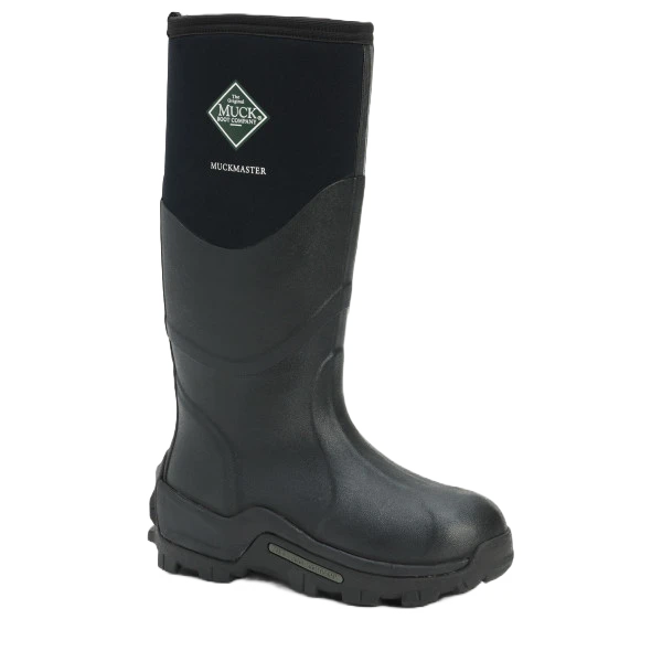 Muck Boot Company Muck Men's Muckmaster Tall Black Waterproof Knee Boots MMH-500A