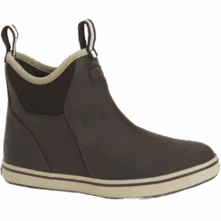 XTRATUF Men's Leather Ankle Brown Deck Boot XAL-900