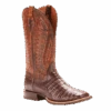 Ariat® Men's Double Down Caiman Belly Wide Square Toe Boots 10025088