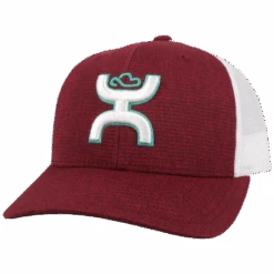Hooey Men's "Sterling" Maroon And White Hat 2106T-MAWH