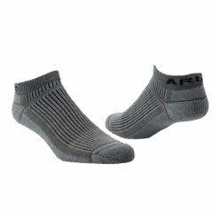 Ariat Unisex VenTEK Low Cut Lightweight Grey Socks AR2796-020